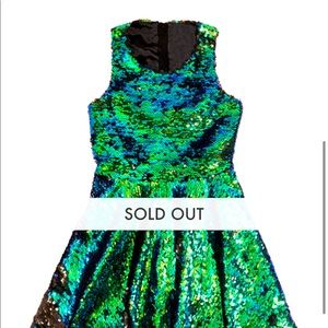 Milly Minis Hologram Sequin Dress